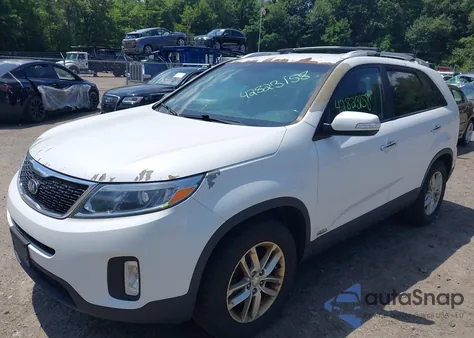 2014 Kia Sorento Lx z USA, uszkodzony, nr VIN 5XYKTCA64EG455245